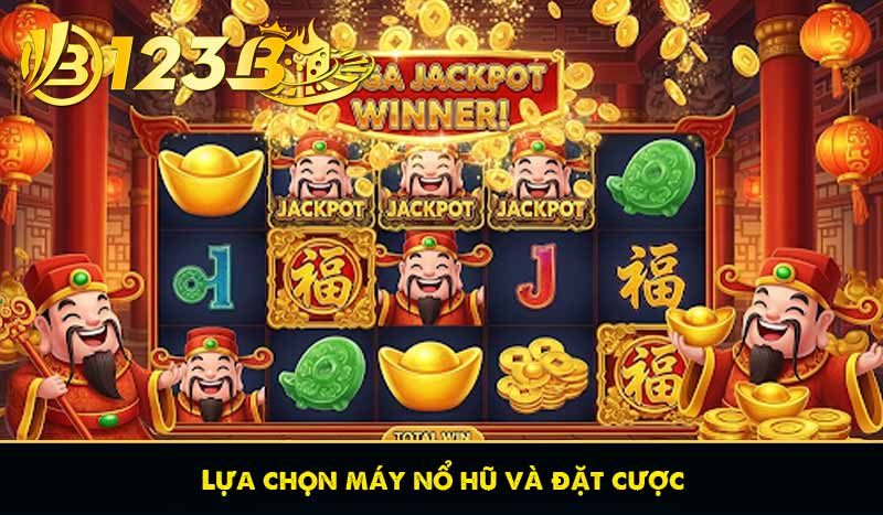 Nổ hũ Jackpot WG đổi thưởng siêu khủng tại 123B 9 Lựa chọn máy nổ hũ và đặt cược