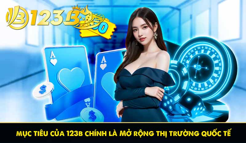 Thương Hiệu 123B 60 mục tiêu của 123b chính là Mở rộng thị trường quốc tế